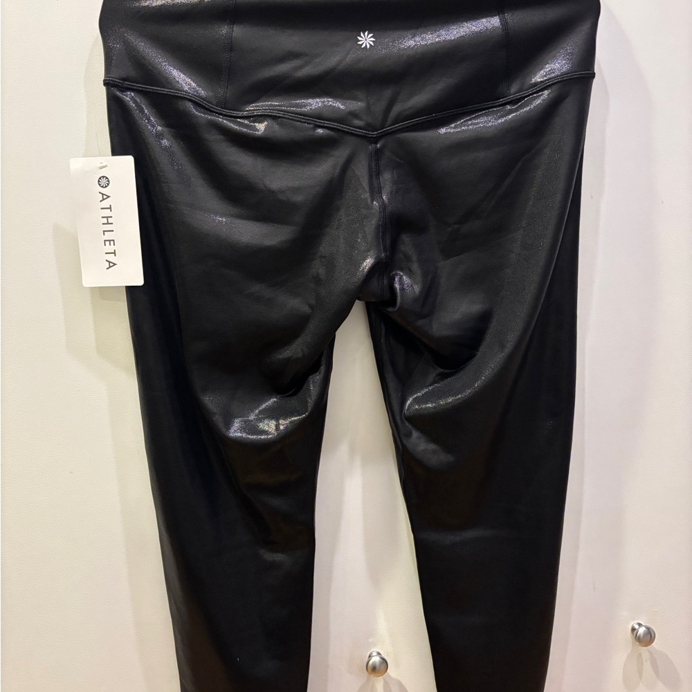 Athleta Elation Shine Black Leggings